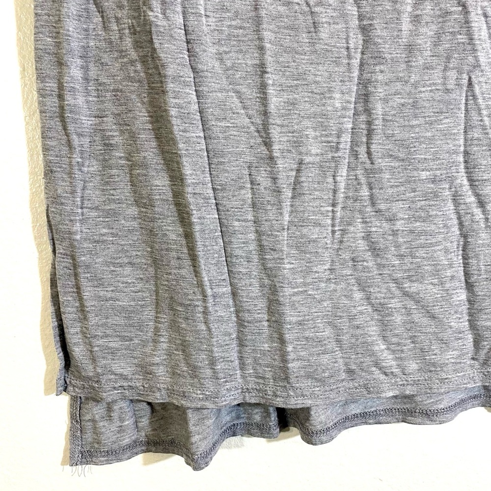 Basic gray short sleeve tunic tee, soft & cute! Sz SM - Picture 10 of 16